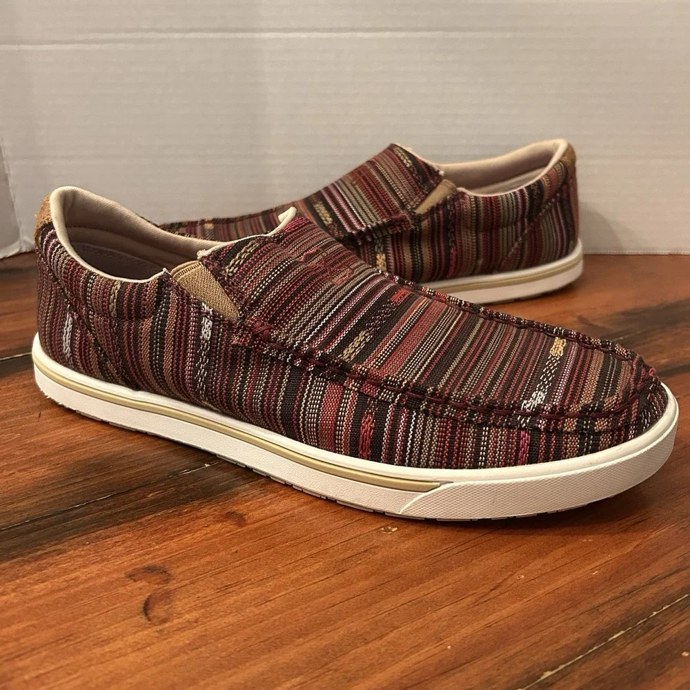 Twisted X Casual Shoes Slip On Loafers Men Size 8.5 M Comfortable Spring Summer